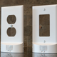There are three versions of the SnapPower ConnectLight available: Duplex style (left), Decor style (right), and GFCI (not pictured) for bathrooms and kitchens.